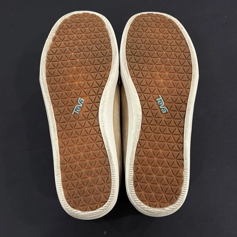 Teva Leather Lace Up Oxford Willow Chukka Sneaker Shoe Women US 10 41 Athletic